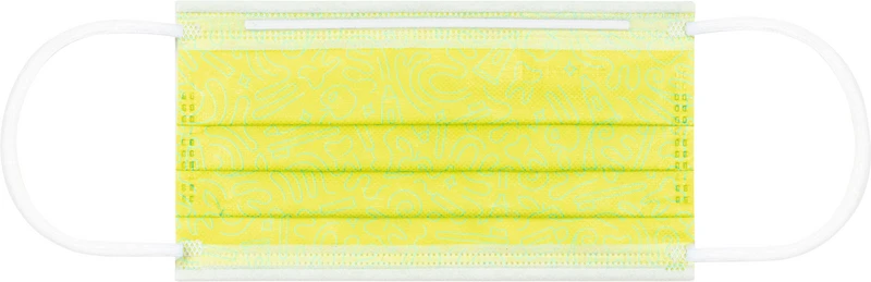 Monoart Mundschutz Pro Graffiti   Packung  50 Stück mit Gummizug, cedro