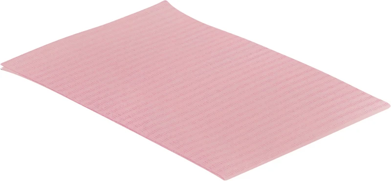 Einmal-Patientenservietten  Packung  500 Stück rosa, 33 x 45 cm