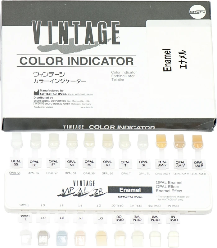 VINTAGE MP Farbschlüssel  Stück  MP\AL\ZR