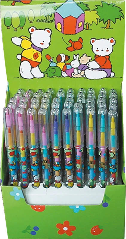 Steck-Buntstifte  Displaybox  50 Stück