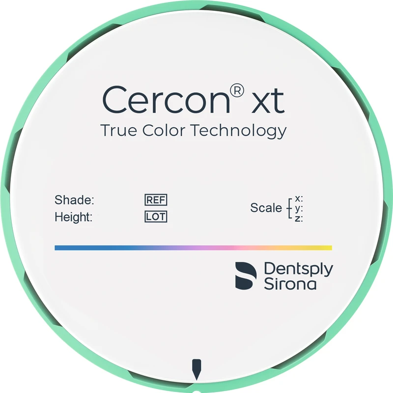 Cercon® xt  Stück  Ø 98 mm H 14 mm, A4