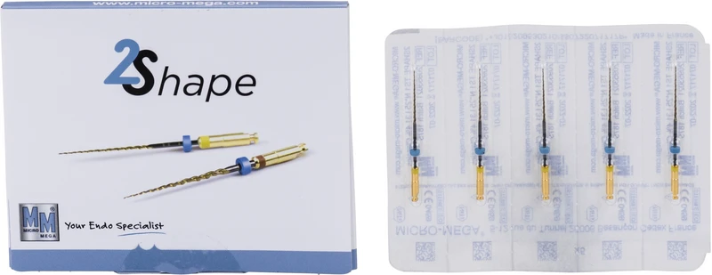 2Shape  Packung  5 Stück L 31 mm, Taper.04, ISO 025, steril