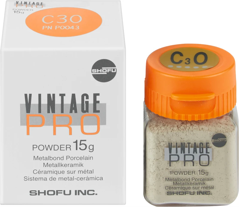 VINTAGE PRO  Dose  15 g Pulver shade opaque C3O