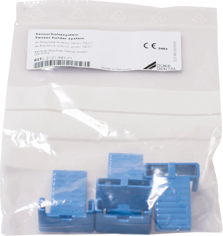 VistaRay Sensorhalter  Packung  4 Bissplatten Anterior