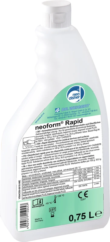 neoform® Rapid   Karton  12 x 750 ml Flasche