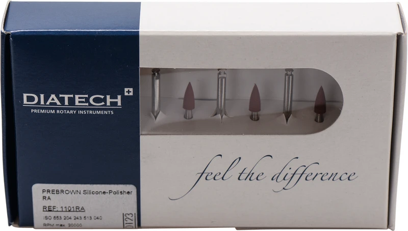 DIATECH PREBROWN  Packung  10 Stück braun, RA, Figur 243, 7,5 mm, ISO 040