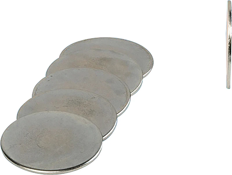 Haftscheiben  Packung  100 Stück, Edelstahl Ø 35 x 1,5 mm