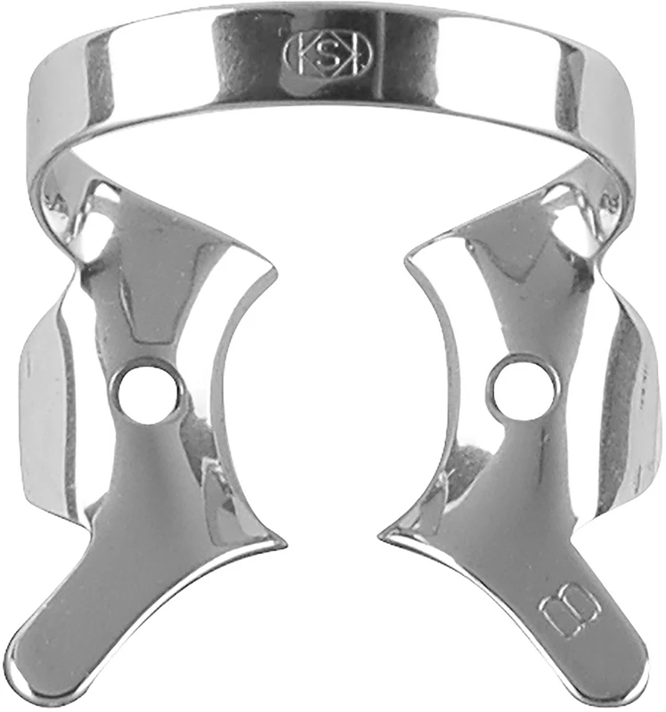 Fit-Kofferdam® Molarenklammern mit Flügeln tiefgreifend  Stück  Nr. 8