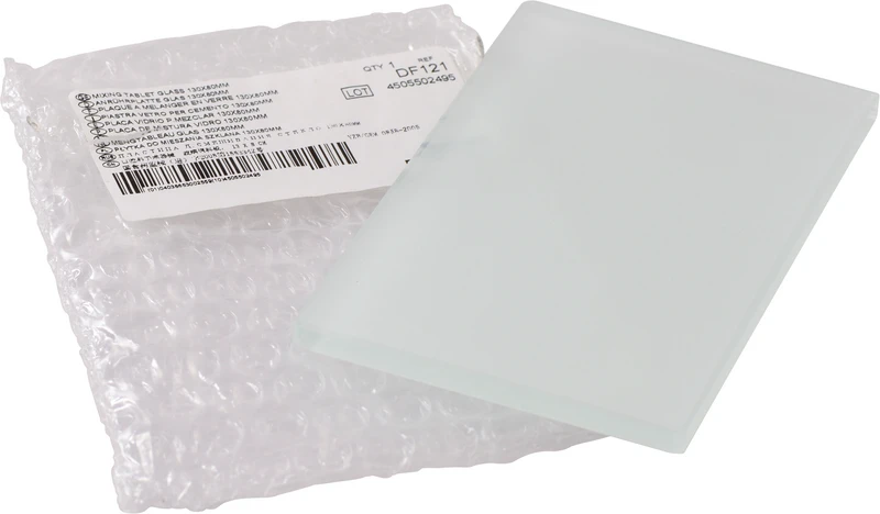 Anrührplatte  Stück  DF121, 130 x 80 mm