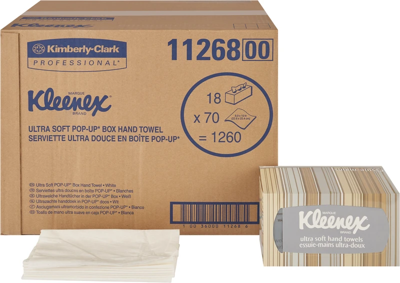 Kleenex® Ultra SOFT  Karton  18 x 70 Stück