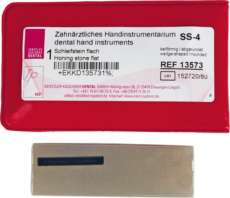 KKD® Schleifsteine Arkansas  Stück  SS-4 flach, 76 x 26 x 6,6 mm
