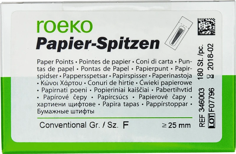 roeko Papier Spitzen conventional  Cellpackung  180 Stück F