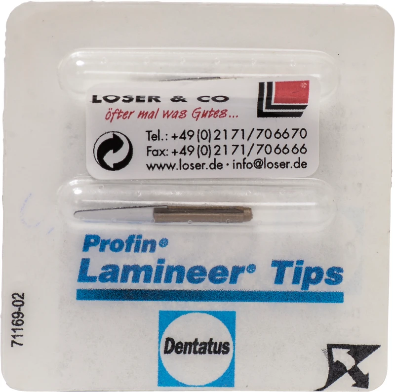 Profin Lamineerspitzen  Packung  2 Spitzen LTA-75\2