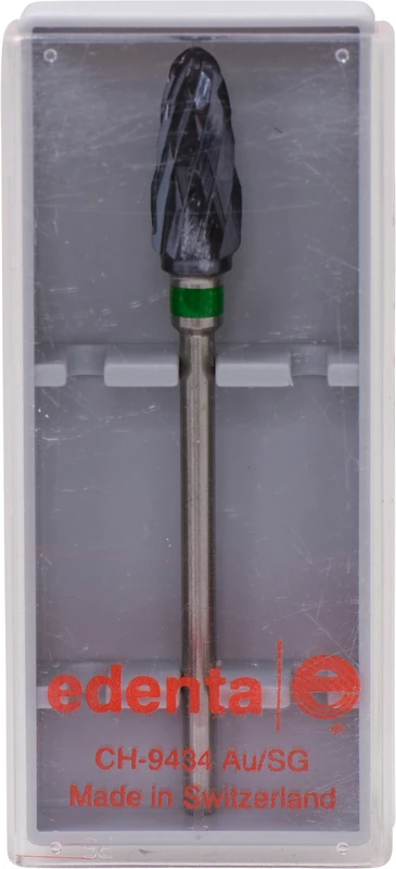 Volcano Fräser Schliff 50  Stück  Kreuzverzahnung, grün grob, HP, Figur 274, 14 mm, ISO 060