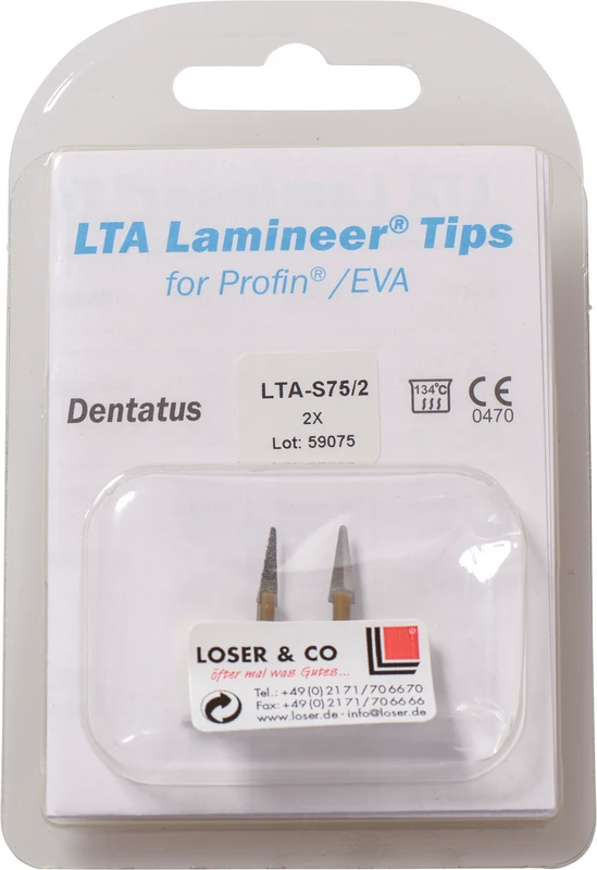Profin Lamineerspitzen  Packung  2 Spitzen LTA-S75\2