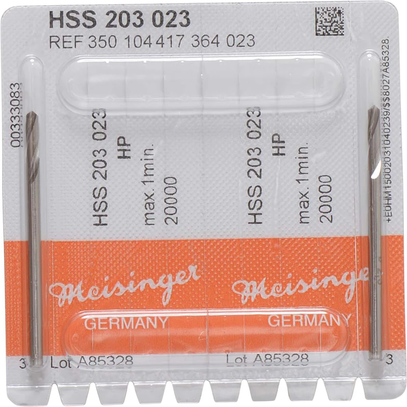 Spiralbohrer HSS 203  Packung  2 Stück HP, Figur 417, 12 mm, ISO 023