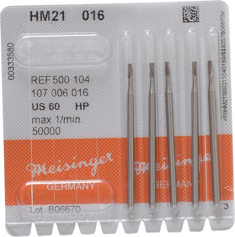HM-Bohrer 21  Packung  5 Stück HP, Figur 107, 4,5 mm, ISO 016