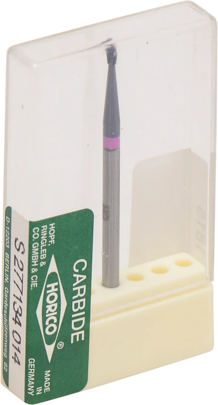 HM-Fräser 277  Stück  schwarz besch., Querhieb, rosa fein, schnittfr., HP, Figur S277, 3 mm, ISO 014