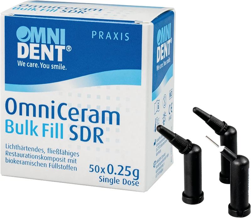 OmniCeram Bulk Fill SDC   ECO Packung  50 x 0,25 g Singledose