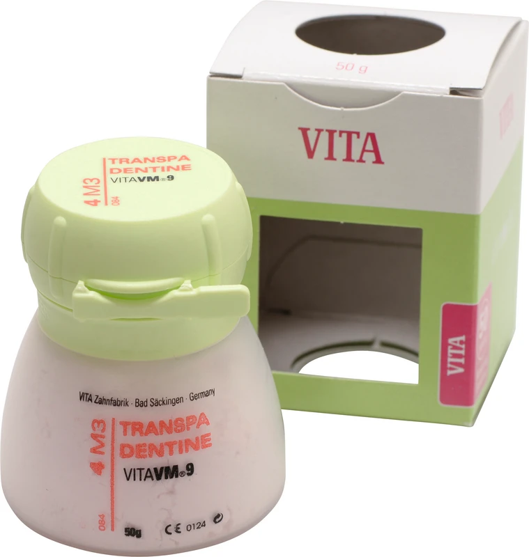 VITA VM® 9 3D-MASTER®  Dose  50 g Pulver transpa dentine 4M3