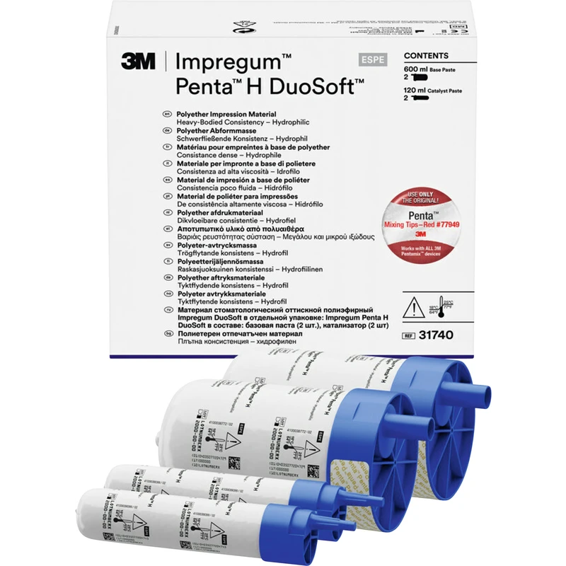 Impregum Penta DuoSoft  Refill Packung  2 x 300 ml Basispaste, 2 x 60 ml Katalysator, Penta H DuoSoft