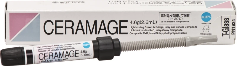 CERAMAGE   Spritze  4,6 g transluzenz T-Glass