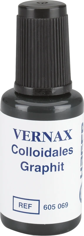 Vernax Colloidales Graphit  Stück  20 ml Pinselflasche