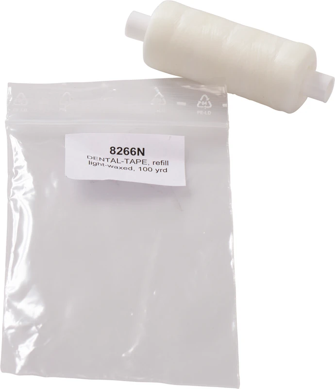 DENTAL-TAPE   Nachfüllpackung  1 Rolle 100 yard leicht gewachst
