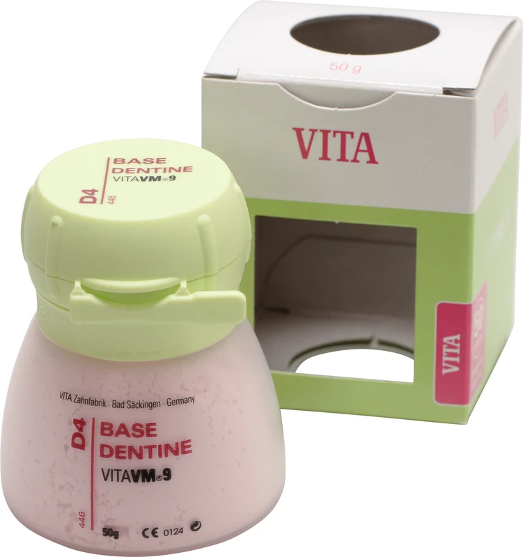 VITA VM® 9 classical A1-D4®  Dose  50 g Pulver base dentine D4