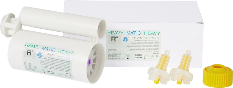 R-SI-LINE® HEAVY MATIC  Packung  380 ml, 10 Mischkanülen MATIC