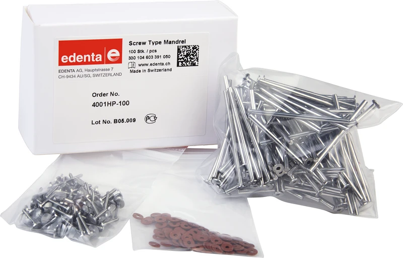 Schraubmandrelle 303  Packung  100 Stück HP, 3 mm, ISO 050