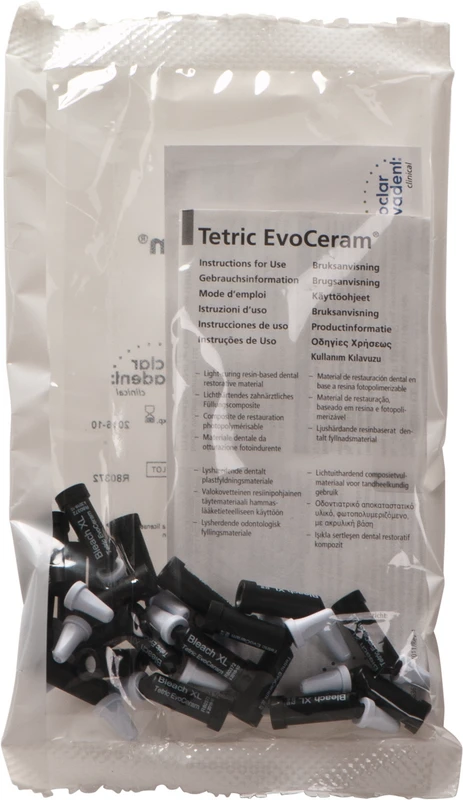 Tetric® EvoCeram  Packung  20 x 0,2 g Cavifil bleach XL