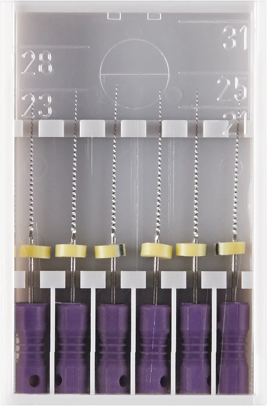 K-Feile 173  Packung  6 Stück 25 mm, ISO 010