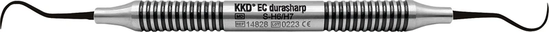 KKD® Easy Clean durasharp Scaler  Stück  S-H6\H7, für Front- und Seitenzähne, mit Metallgriff