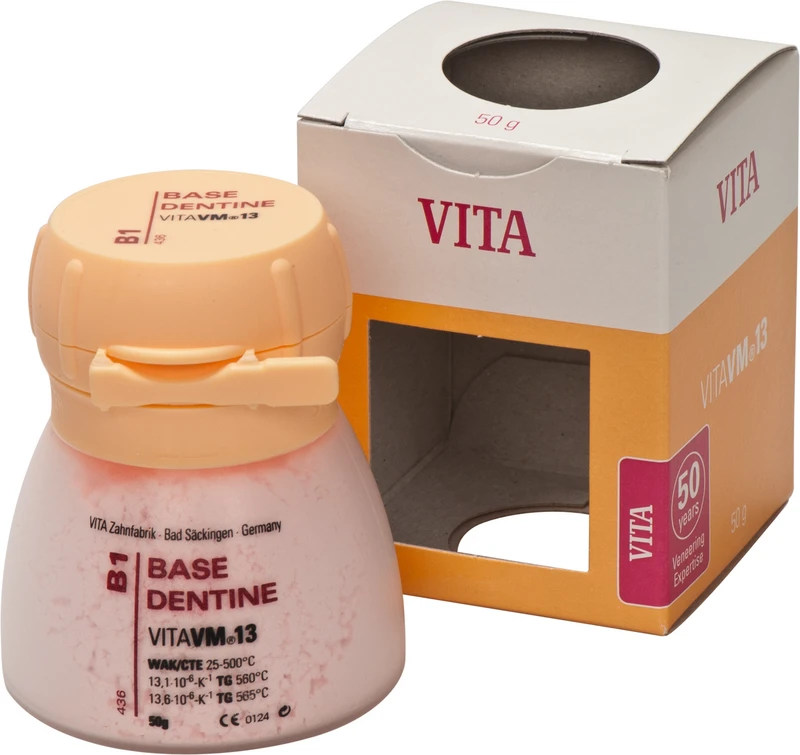 VITA VM® 13 classical A1-D4®  Dose  50 g Pulver base dentine B1