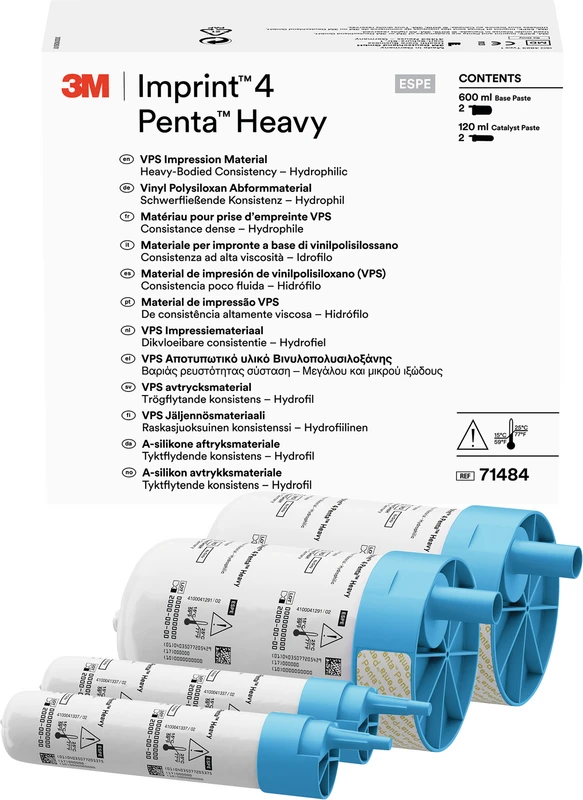 Imprint 4 Penta Heavy  Refill Packung  2 x 300 ml Basispaste, 2 x 60 ml Katalysator Heavy