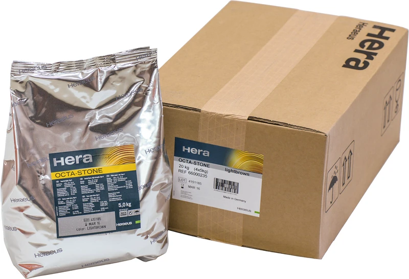 OCTA-STONE  Packung  4 x 5 kg hellbraun