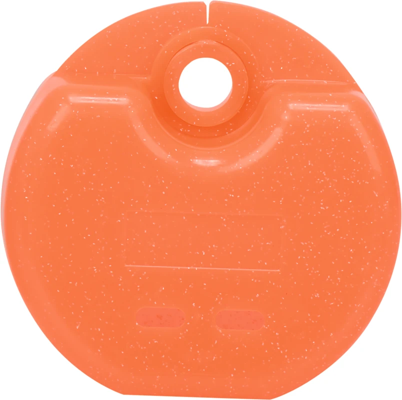 Zahnspangendose Glitter  Stück  neonorange