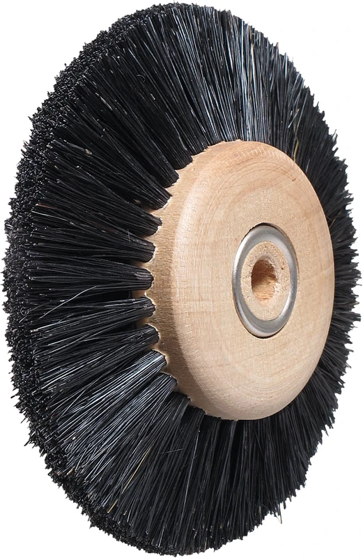 Polierbürsten  Stück  Holzkern, Qualität   Standard   4-reihig, 40\Ø 80 mm spitz
