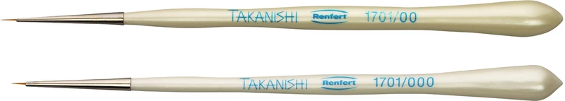 TAKANISHI-Pinsel  Set  4 Stück (2 x Größe 00, 2 x Größe 000)