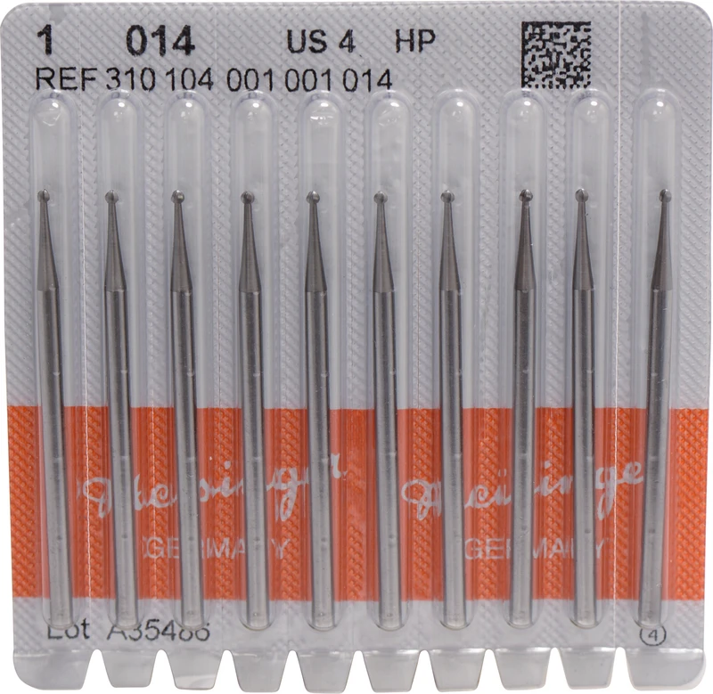 Stahlbohrer 1  Packung  10 Stück HP, Figur 001, ISO 014
