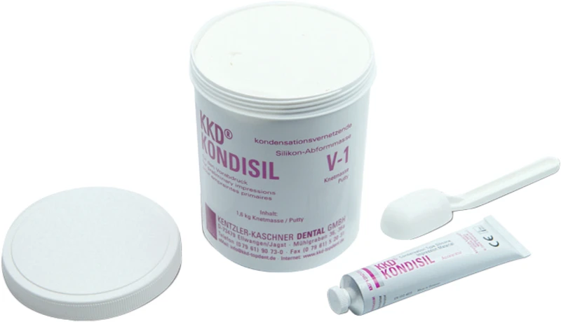 KKD® KONDISIL V-1  Packung  1,6 kg Putty, 35 ml Härter