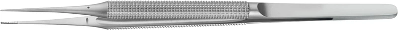 Mikropinzette  Stück  18 cm gebogen, 0,7 mm, für 1 x 2 Zähne