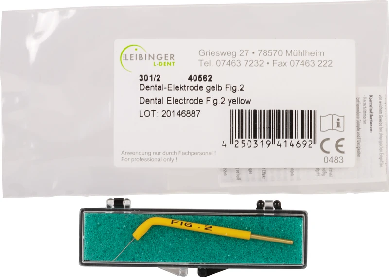 Elektroden  Stück  Figur 2, biegsam