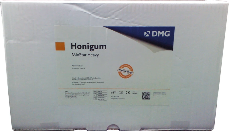 Honigum Mixstar Heavy  Vorteilspackung  5 x 380 ml Doppelkartusche, Zubehör