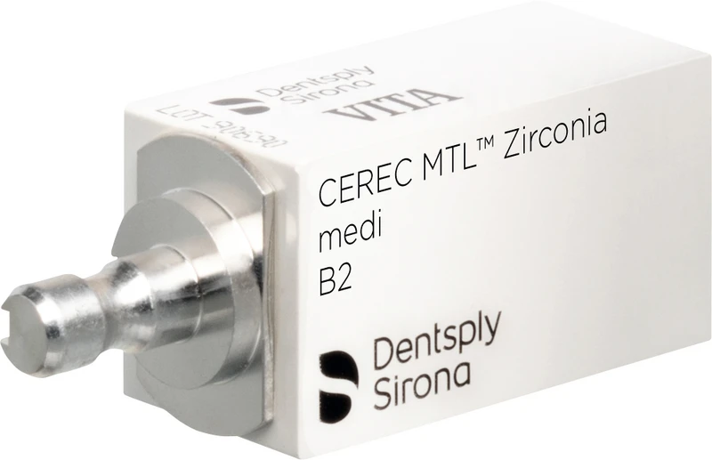 CEREC MTL Zirconia  Packung  2 Stück medi B2
