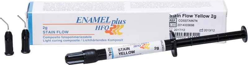 ENAMEL plus® HFO Stain  Spritze  2 g gelb