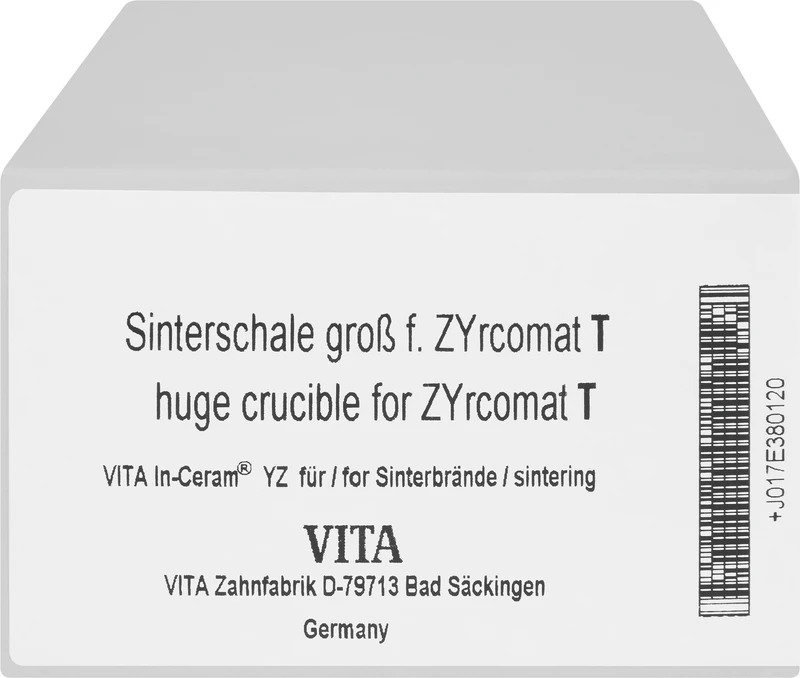 VITA Sinterschalen für ZYrcomat®  Stück  groß für ZYrcomat
