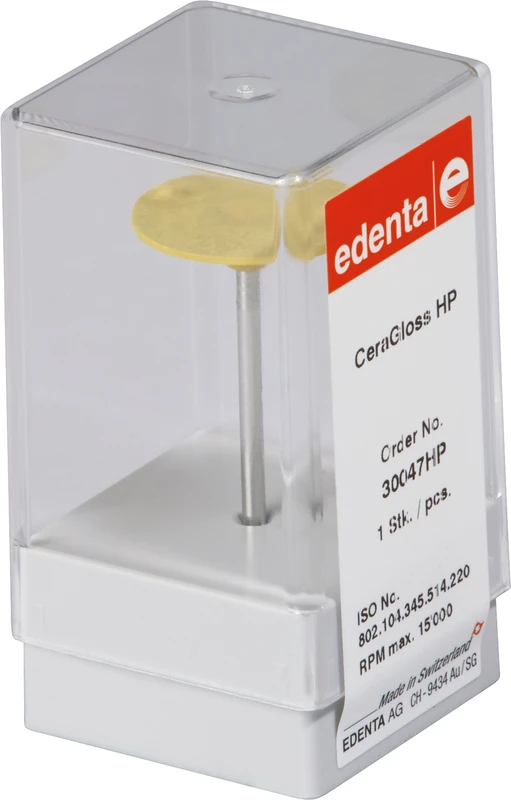 CeraGloss-Flex  Stück  gelb, HP, Figur 345, 0,6 mm, ISO 220