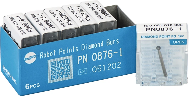 Robot Points FG  Packung  6 Stück FG, Figur Kugel, 1,8 mm, ISO 022
